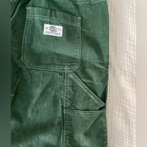Corduroy carpenter pants